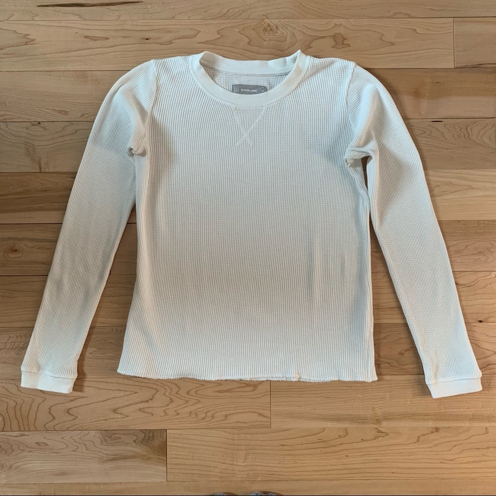 Everlane Long Sleeve Waffle Tee - Sz XS